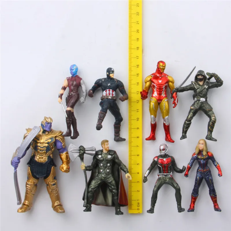 8 шт./лот marvel legends Аниме Фигурка магниты на холодильник отличное качество аниме