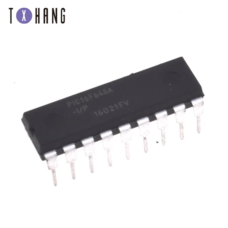 1 шт. PIC16F648A I/P DIP 18 DIP18 16F648A DIP|Интегральные схемы| |