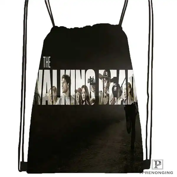 Изготовленный На Заказ Рюкзак на шнурке Daryl Dixon The Walking Dead милый детский рюкзак 31x40