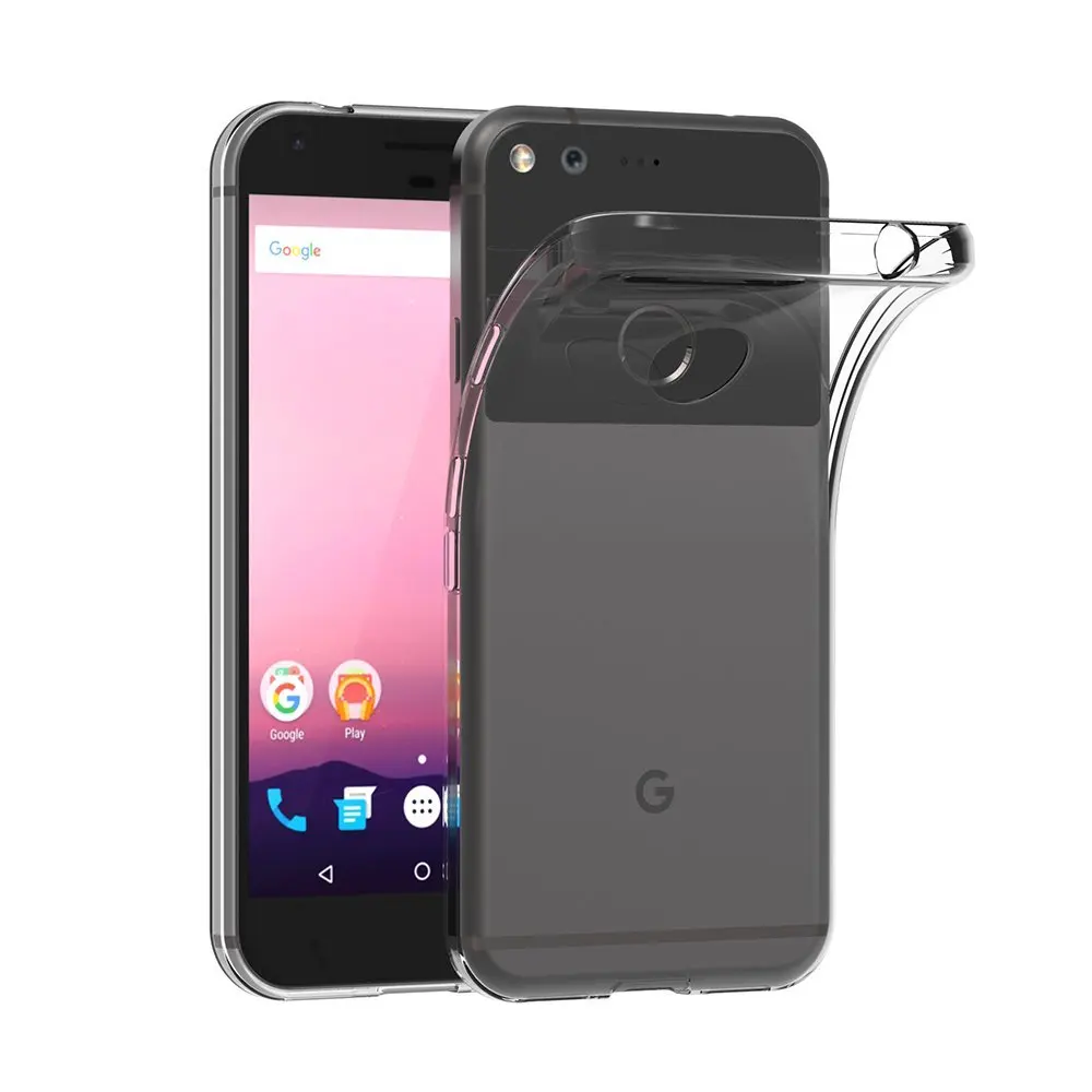 Прозрачный чехол для Google Pixel 3 XL Lite мягкий силиконовый гелевый задней панели/чехол