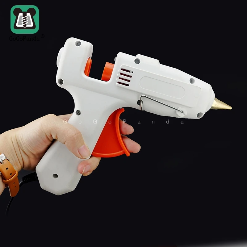 Бесплатная доставка 60 Вт 100 двойная мощность DIY термоплавкий клеевой пистолет