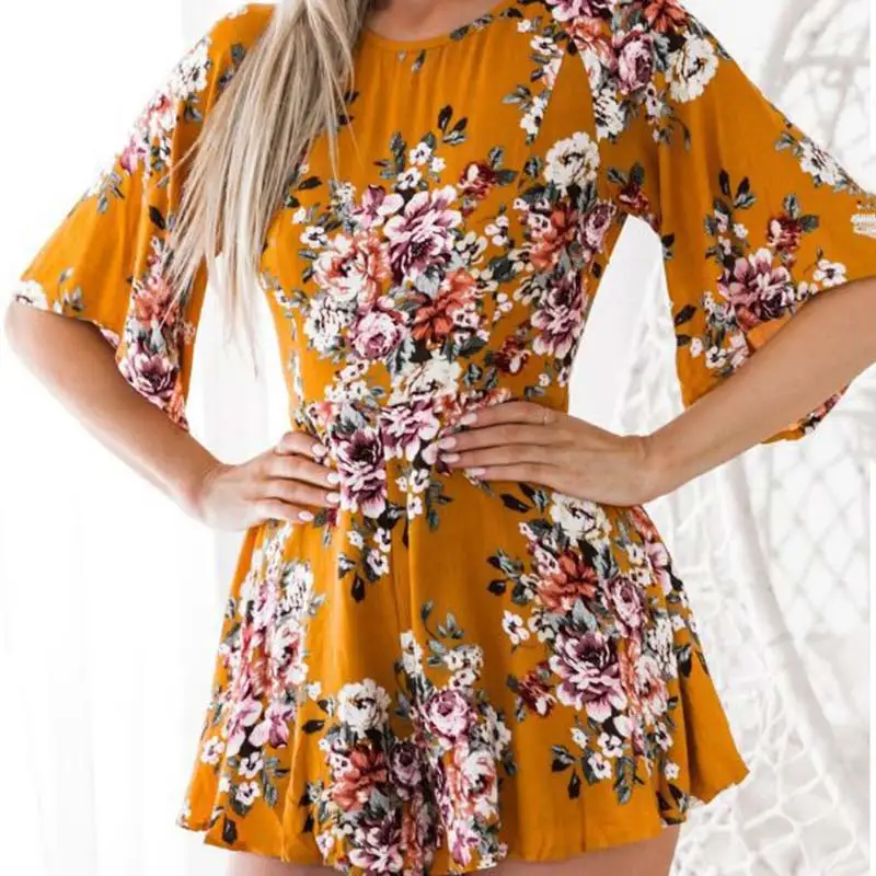 Новые женские праздничный мини-костюм шорты комбинезон летние пляжные