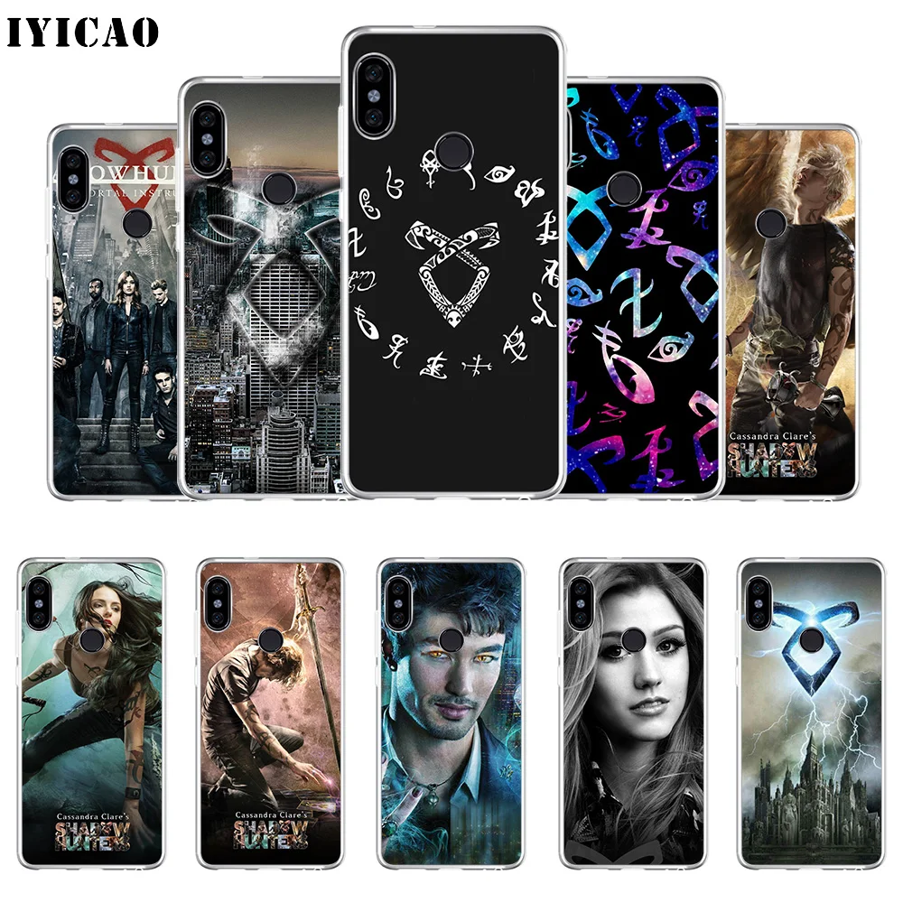 Мягкий силиконовый чехол для телефона IYICAO Shadowhunters TV Show Xiaomi Mi 9 8 SE 6 A1 A2 Lite F1 MIX2S MIX3 из