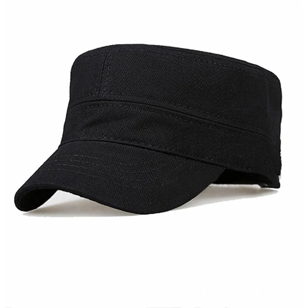 Классическая мужская однотонная армейская шляпа простая Боевая Кепка в стиле