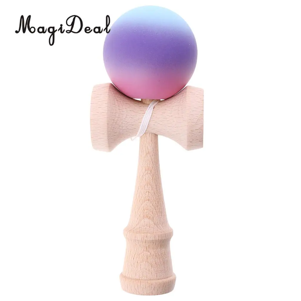 18 см деревянные Kendama умелые жонглирование мяч игрушка для детей взрослых День рождения Рождественский подарок