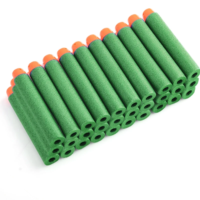 200 шт пули для Nerf игрушечный пистолет страйкбол воздушные пистолеты полые N strike