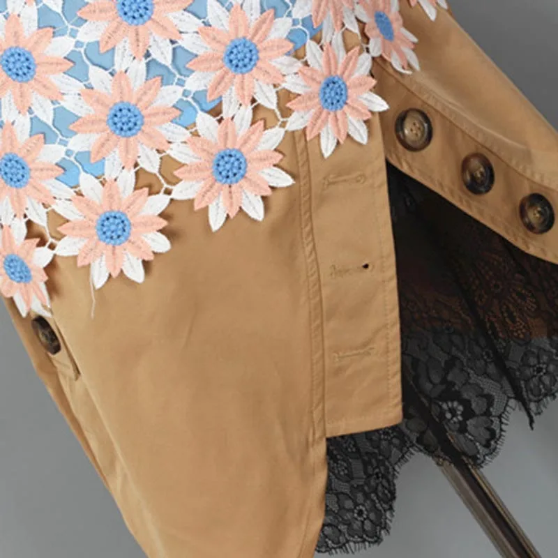 Dress Women 2017 Summer Brand New Floral Lace Patchwork Aysmmetrical Length Sexy Club Slim Bodycon Dresses Vestidos de Festa | Женская