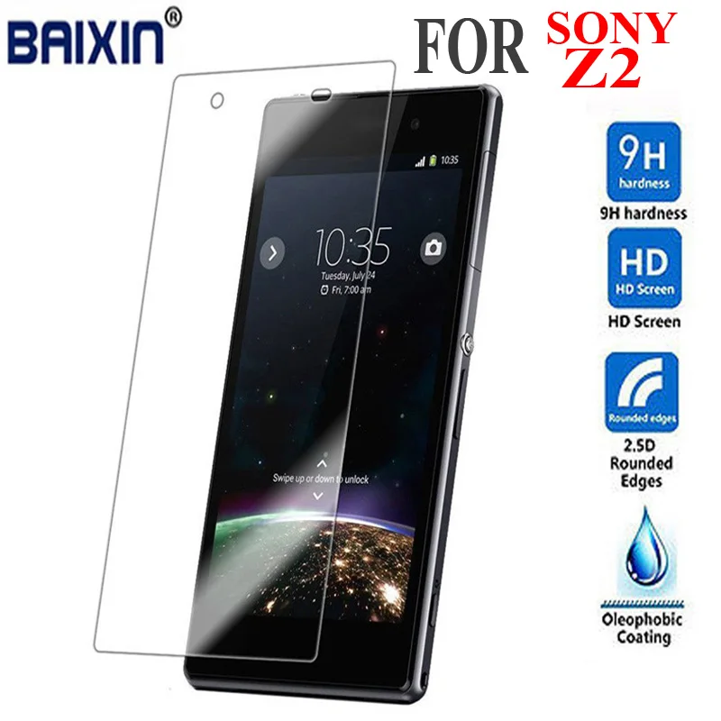 0 3 мм 9H Премиум для sony Xperia Z2 L50 L50W L50u D6503 D6502 закаленное стекло защиты экрана