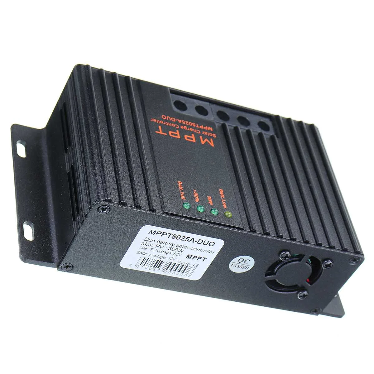 MPPT5025A-DUO MPPT 25A 12V Солнечный контроллер заряда с ЖК-солнечным регулятором для солнечного зарядного устройства