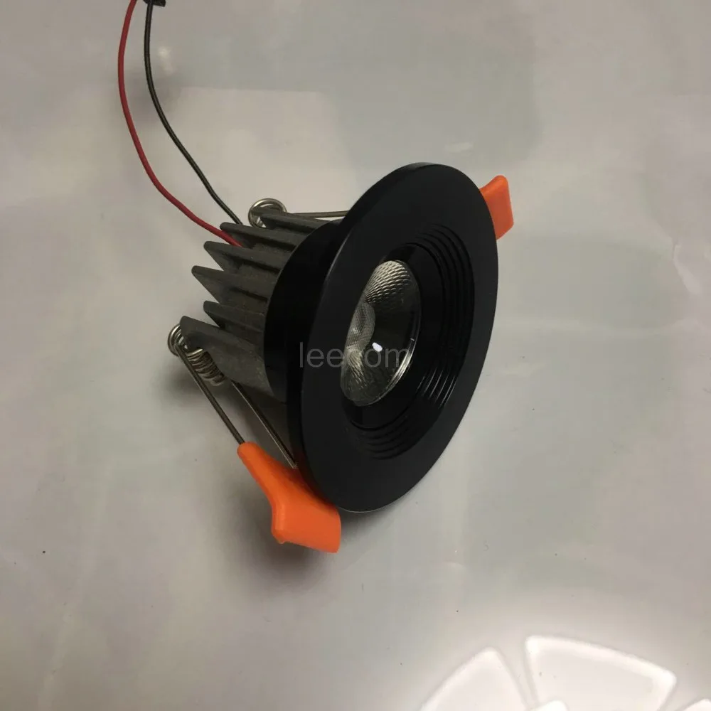 10 шт. затемнения светодиодный мини светильник под кабинет пятно света Диаметром