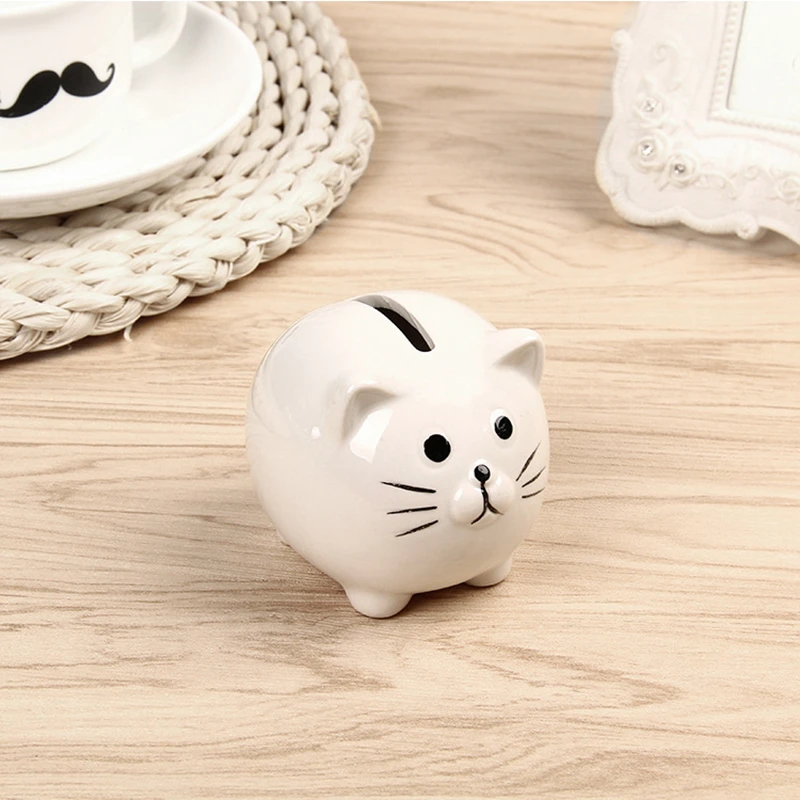 5Pcs/Lot New Classic Creative Wedding Favors Party Back Gifts for Guests Lovely Cat Piggy Bank Decorations Hot Selling | Дом и сад