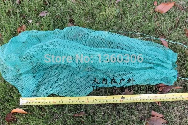 Рыболовный складной сетчатый мешок длиной 70 см маленький рыболовный для защиты