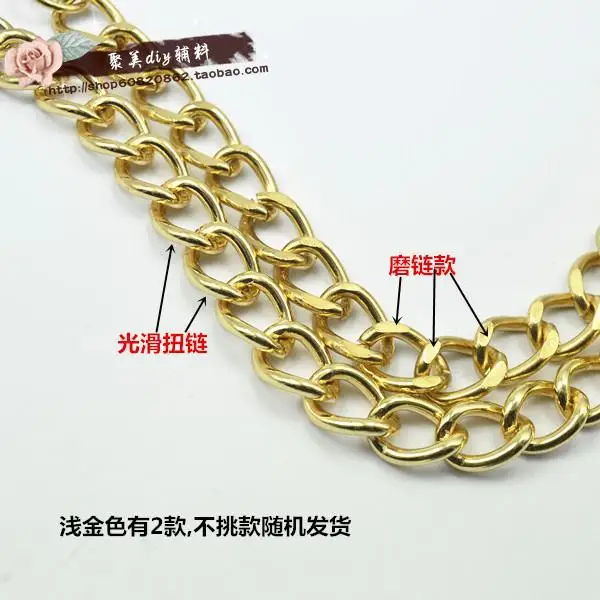 Бесплатная доставка Высокое качество Сумочка с металлической цепочкой ремень diy