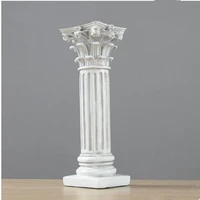 vintage ruins building model roman column goddess home desk shop desktop decoration crafts souvenirs