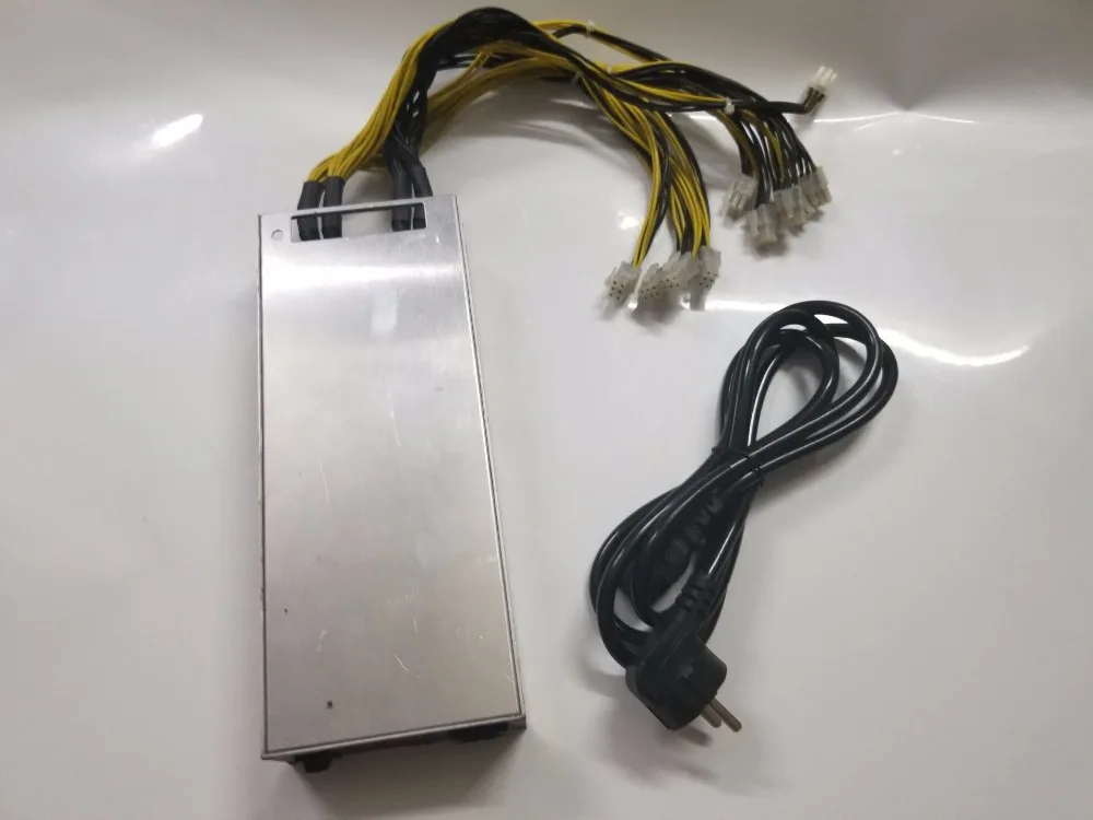YUNHUI используется BTC LTC miner источник питания 176 264 в 12 В 150A Максимальная мощность 1800