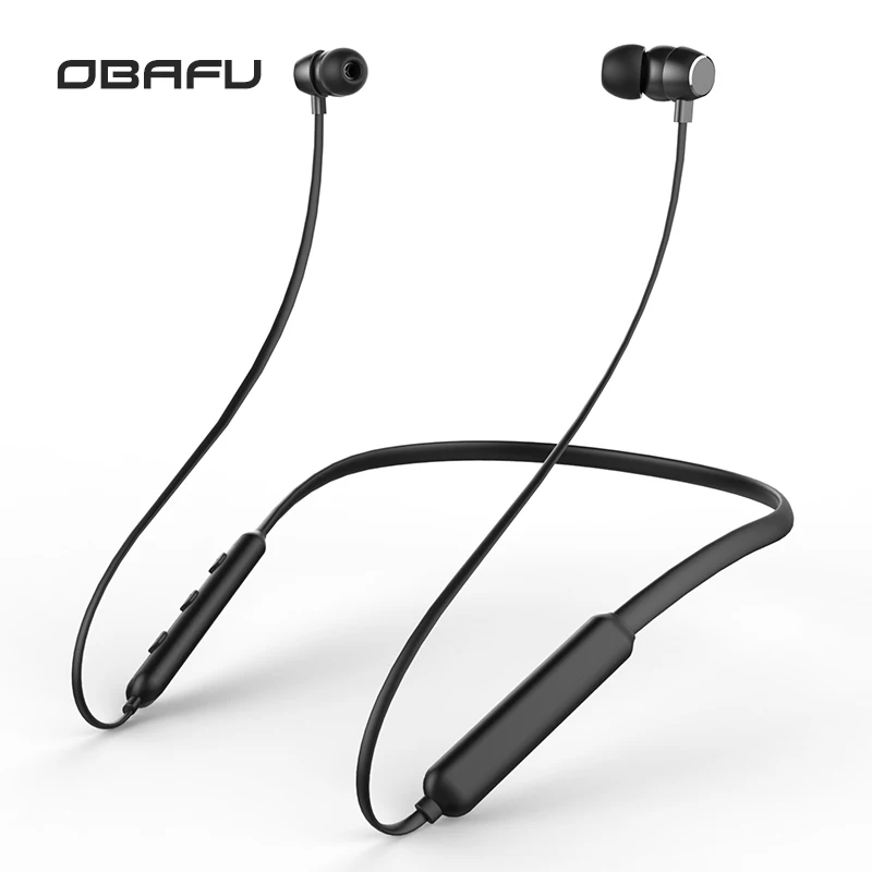 Магнитная Bluetooth-гарнитура Obafu гибкие Bluetooth-наушники спортивные беспроводные