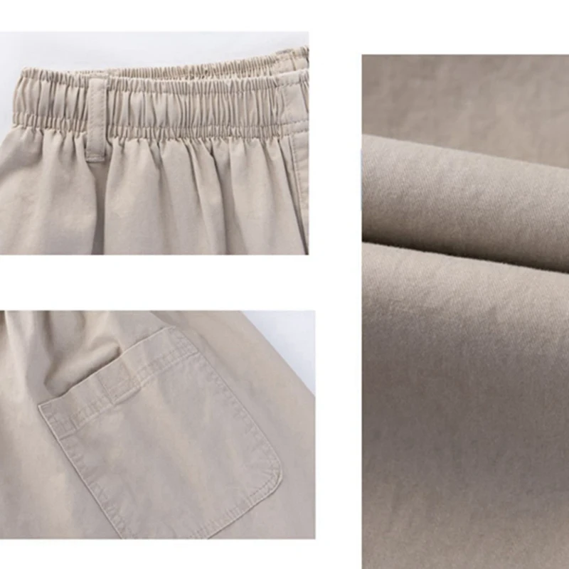 Мужские повседневные штаны высокого качества большие размеры 8XL 9XL 10XL простые