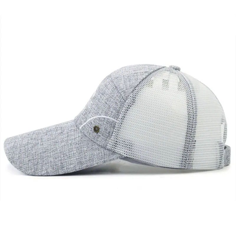 Модная однотонная быстросохнущая бейсбольная кепка для женщин и мужчин