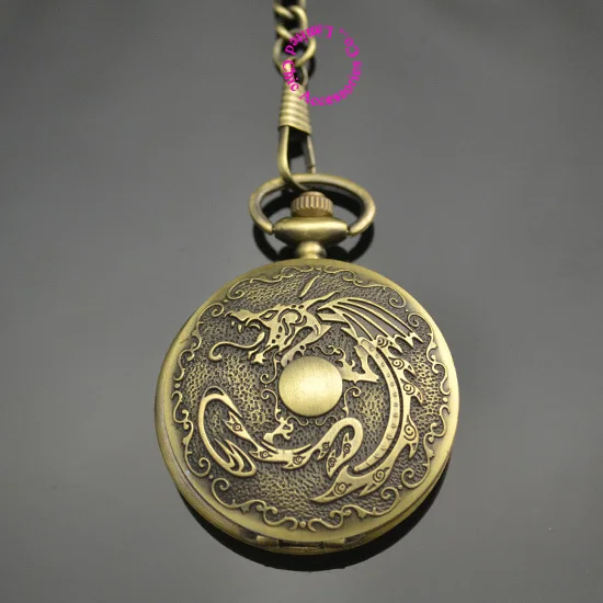 Оптовая продажа классические для мужчин подарок форма кварцевые карманные часы