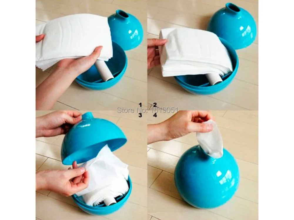 2 шт. / Lot бумага ткань горшок туалет коробка держатель для дома ресторан