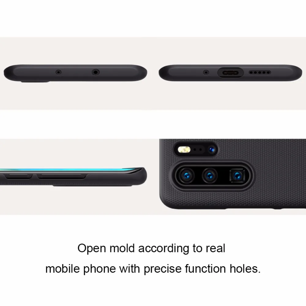 Чехол Nillkin для Huawei P30 Pro глобальная задняя крышка суперматовый защитный чехол