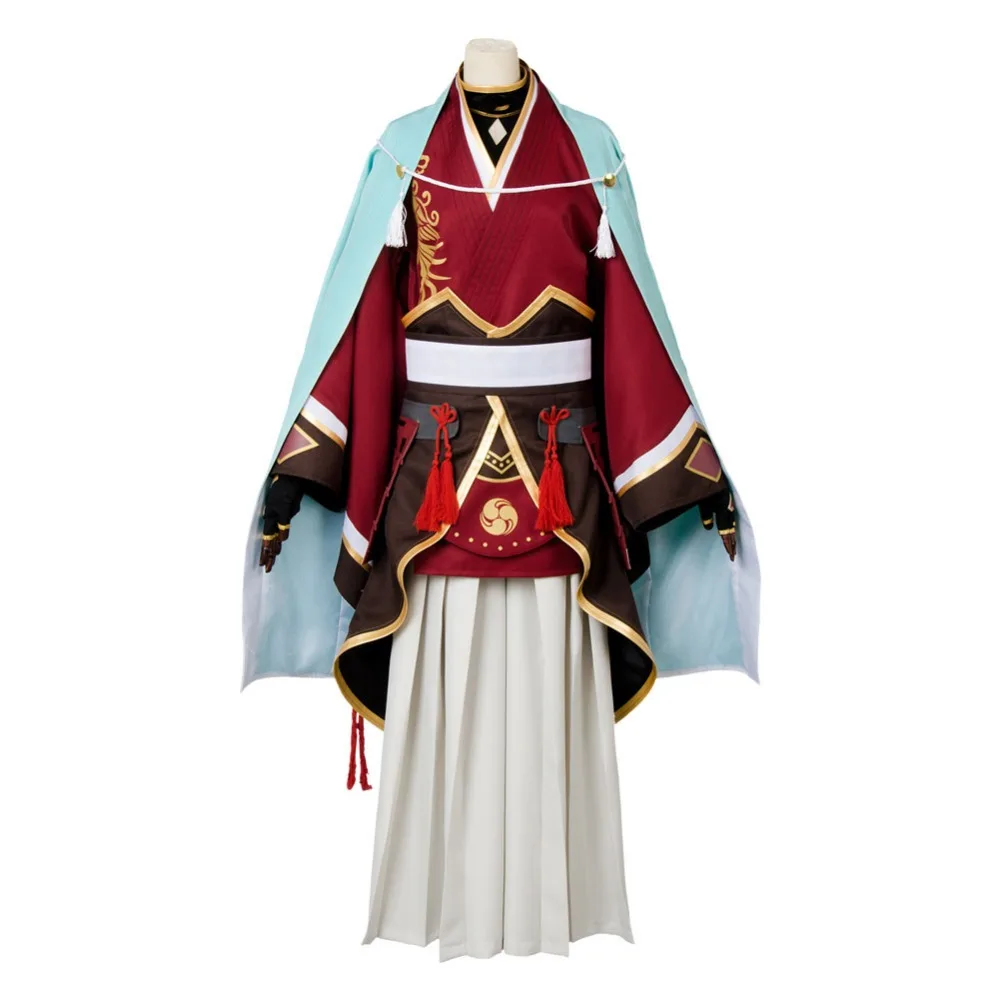 Touken Ranbu Косплэй Kanesada кимоно взрослый костюм Для мужчин Хэллоуин карнавал Ranbu|cosplay