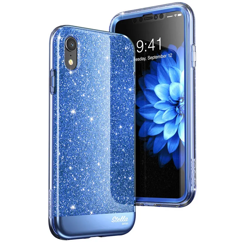SUPCASE для iphone XR чехол 6 1 дюйма UB Стелла Премиум Гибридный Блестящий блестящий