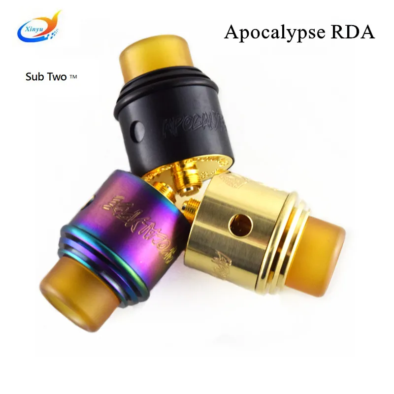 Apocalypse GEN 2 RDA Атомайзеры для электронных сигарет бак с широким отверстием