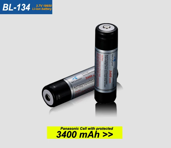 Original skilhunt BL-134 3400 mAh Portable Lighting Accessory Li-ion 18650 Rechargeable Battery | Лампы и освещение