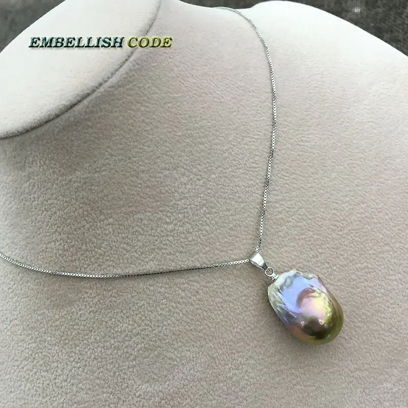 purple golden color baroque pearl set hook dangle earrings pendant large size fireball pear shape natural freshwater pearls | Украшения и