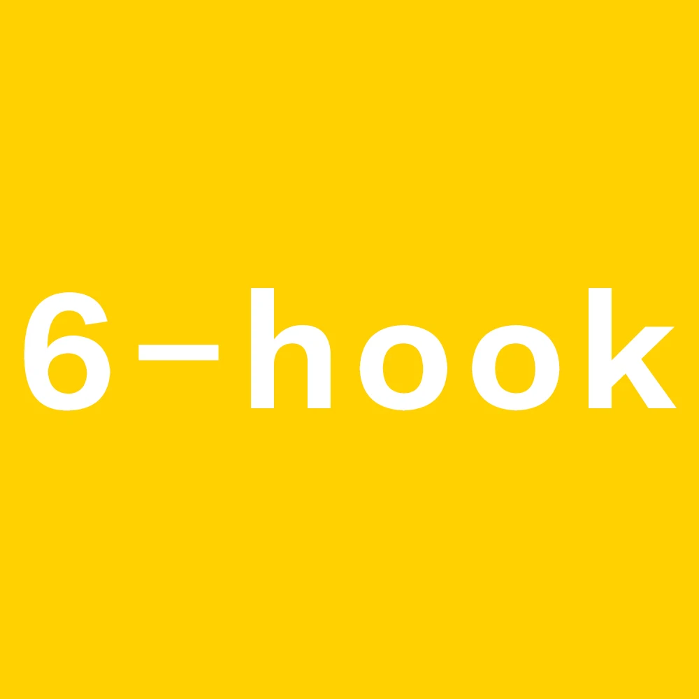 6 hooks Кружевные Алюминиевые крючки для пальто цвета слоновой кости, изящные настенные крючки для одежды, вешалки для одежды, настенные крючки для ванной 4-6 для мирового рынка B2C - Цвет: 6 hooks