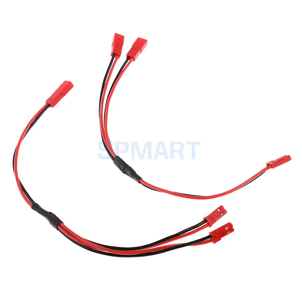 2 шт. штекер и гнездо кабеля аккумулятора Lipo RC 1: 4 20AWG JST|Детали аксессуары| |