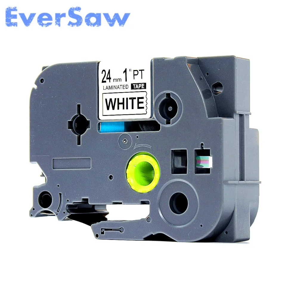 P touch TZe 251 TZE-251 TZ-251 tz251 tze251 черный текст на белой ленте для p label maker лента маркировки