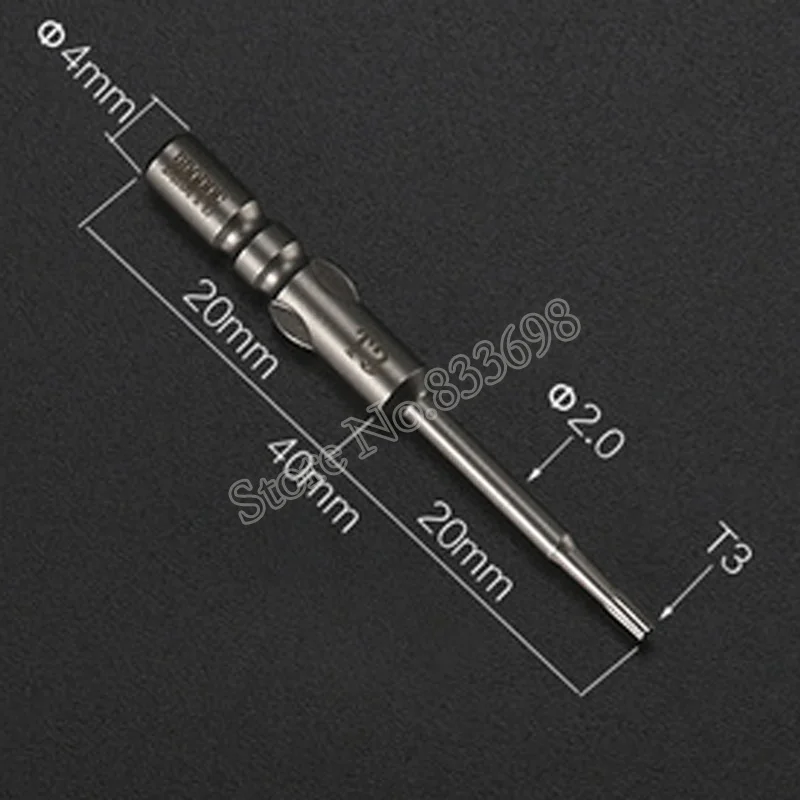4 шт. 800 мм хвостовик Отвертка Набор бит T1 T2 T3 T4 Магнитный электрическая отвертка