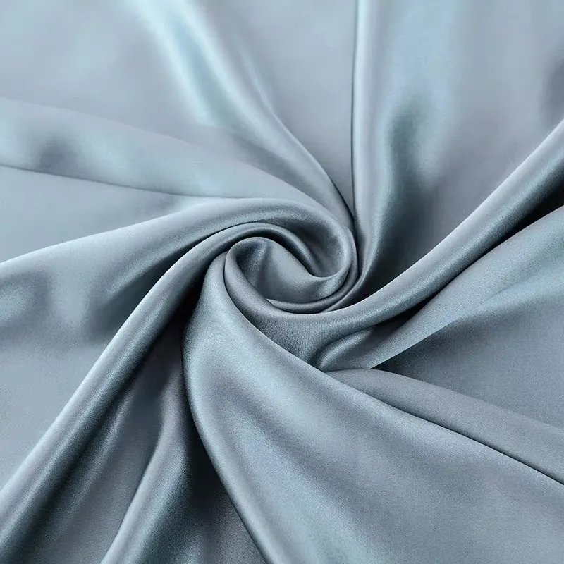 Blue gray Шелк тутового шелкопряда 30 мм, пододеяльник для пуховых одеял, размер King queen, синий, серый, фиолетовый, темно-розовый, молочный, чайный, 1 шт., на заказ MS06 - Цвет: Blue gray