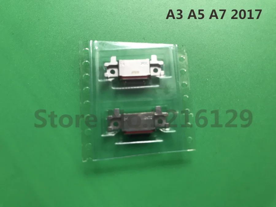 3 шт. для Samsung Galaxy 2017 A3 A5 A7 A320 A520 A720 оригинал 18 pin Micro Charger Port USB разъем зарядки гибкий