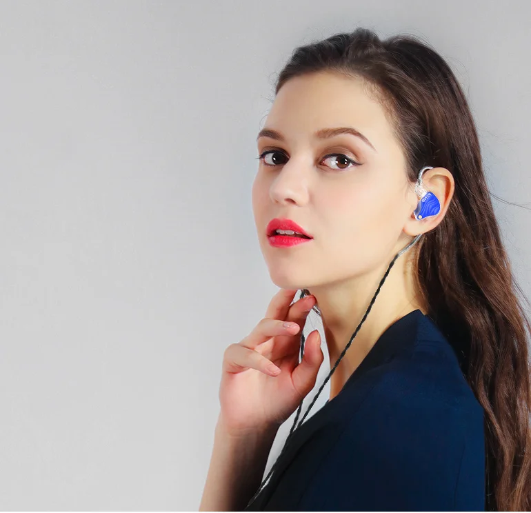 TFZ королева, Hi-Fi, внутриканальный монитор наушник динамический IEM с 2-pin/0,78 мм Отсоединяемый кабель для ди-Джея свет для сцены парти металлические наушники 3,5 мм Сделано в Китае