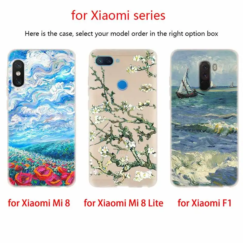 Мягкий чехол из ТПУ Для Xiaomi Mi 11 Pro Ultra 10 9 8 SE 6X 5X A3 A1 A2 LITE cc9 cc9e Monet Garden Lotus