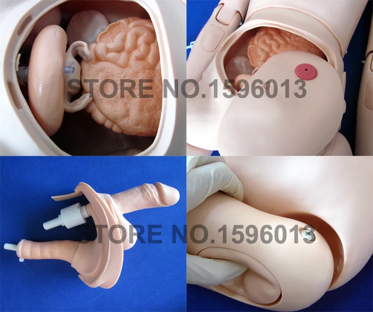 Гибкая модель обучения по уходу за больными манекен для тренировок ребенком