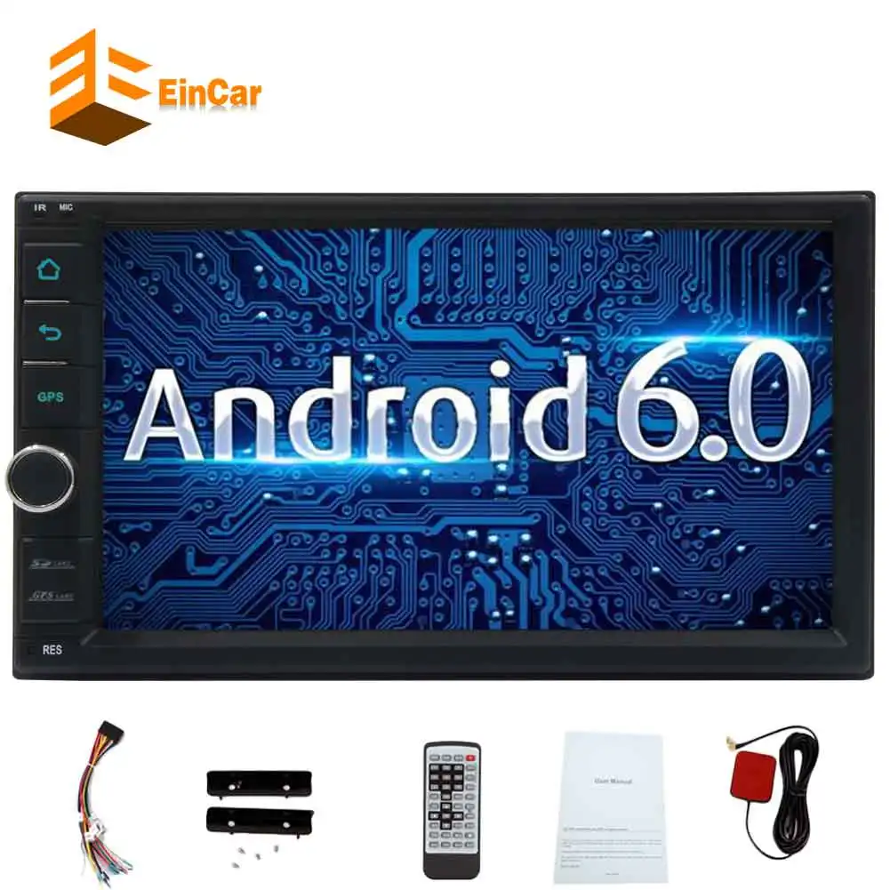 Автомагнитола 2 Din Android In Dash GPS SAT Bluetooth навигация 7 &quotHD сенсорный экран MP5