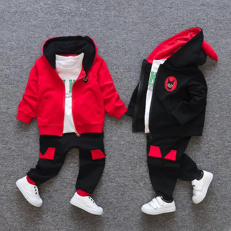 Костюм для детей 1-4 лет Модная хлопковая куртка с пентаграммой на весну и осень