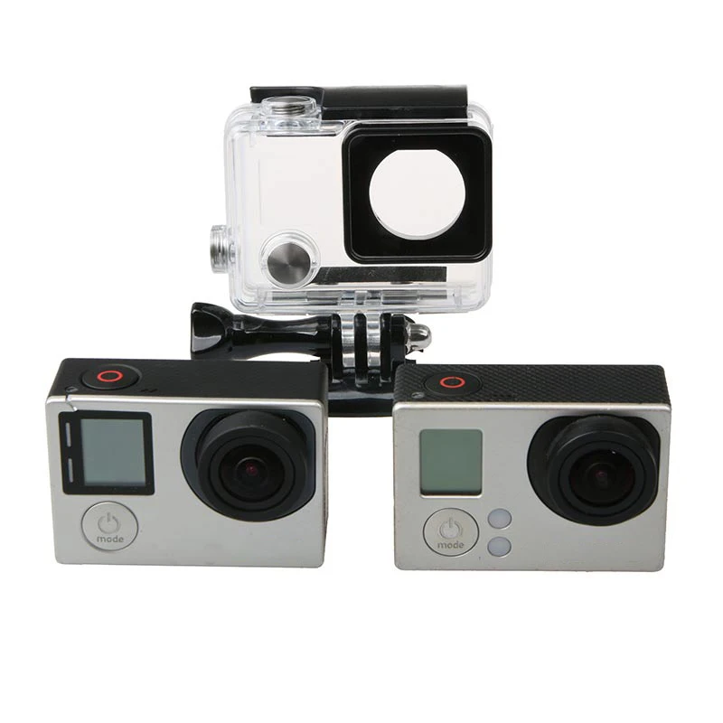 Для спортивной экшн камеры Go Pro аксессуары с каркасом и Backdoor сенсорный Дисплей