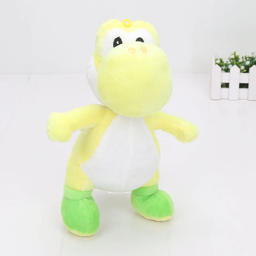 2373 40cm Yoshi4 18-40 см аниме игры Super Mario Bros Плюшевые игрушки гриб жаба Yoshi Сухие Кости Koopa Iggy Мягкие плюшевые игрушки детские подарки - Цвет: 2373 40cm Yoshi4