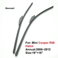 wiper blade for mini cooper r56 hatch 1918bexceed of car windshield flat rubber 2006 20072012