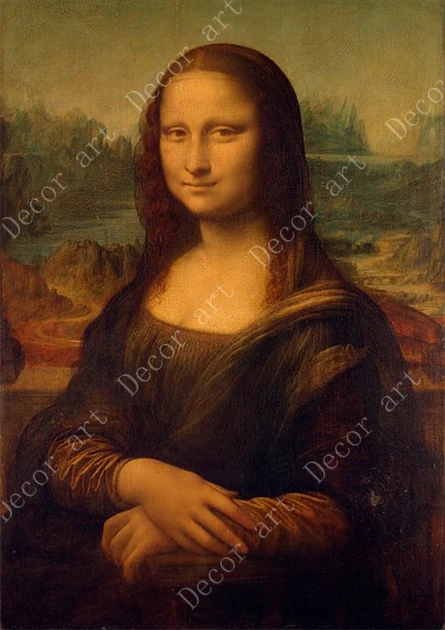 Mona Lisa The Scientist Da Vinci холст живопись винтажные настенные картины крафт-постеры с