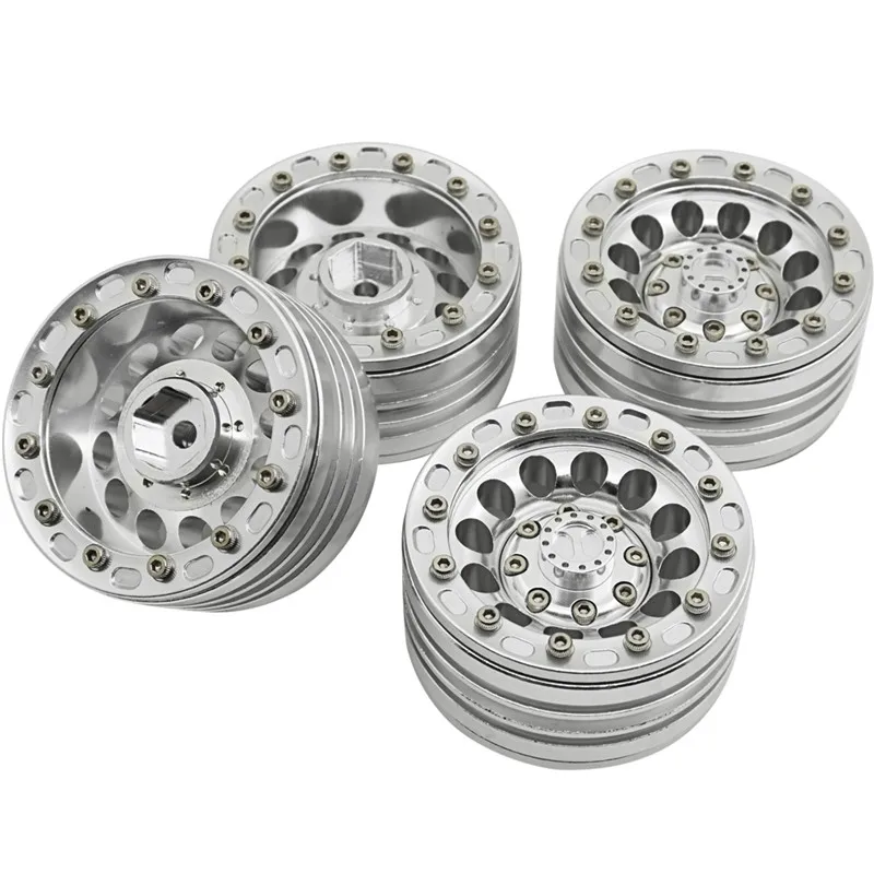 4 шт./лот RC 1/10 весы 1 9 дюймов бисером колеса ''сплав ступицы для 1:10 подъем