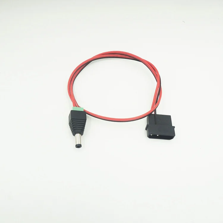 2 шт./лот бесплатная доставка 4-контактный разъем IDE Molex для 12 В постоянного тока 5 5x2