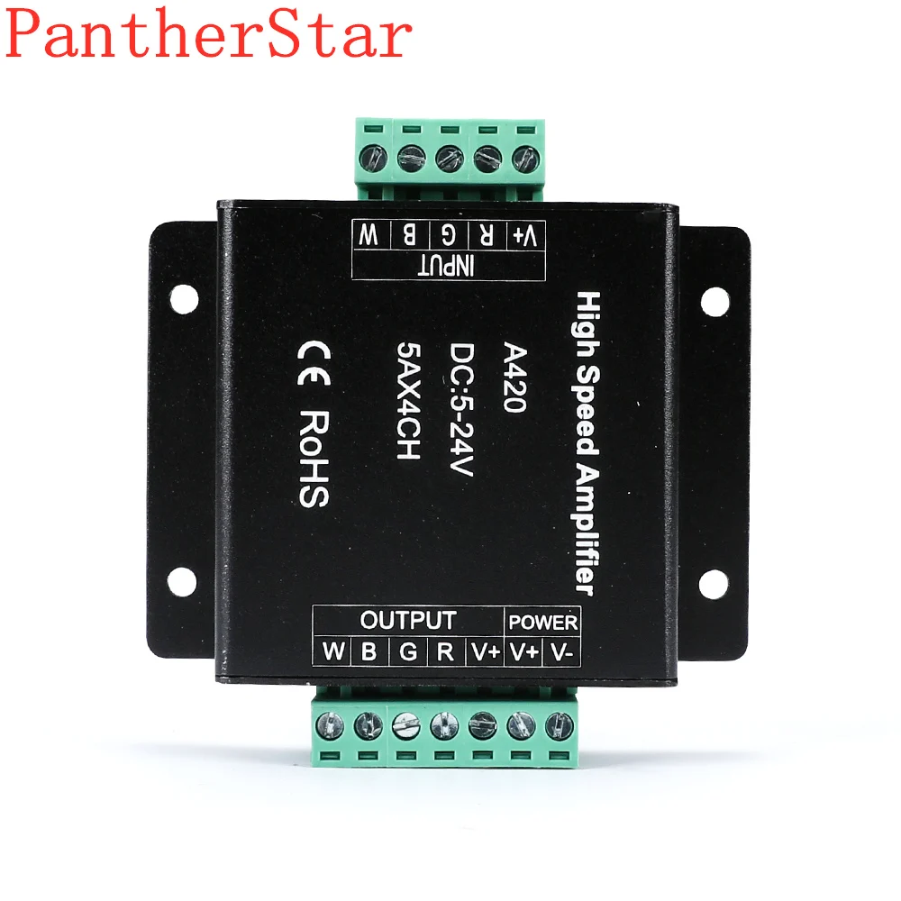 DC5-24V 18A/20A/20A A318/A420/A520 Led High Speed Amplifier For 5050 SMD RGB RGBW RGB+CCT Strip Light tape | Освещение