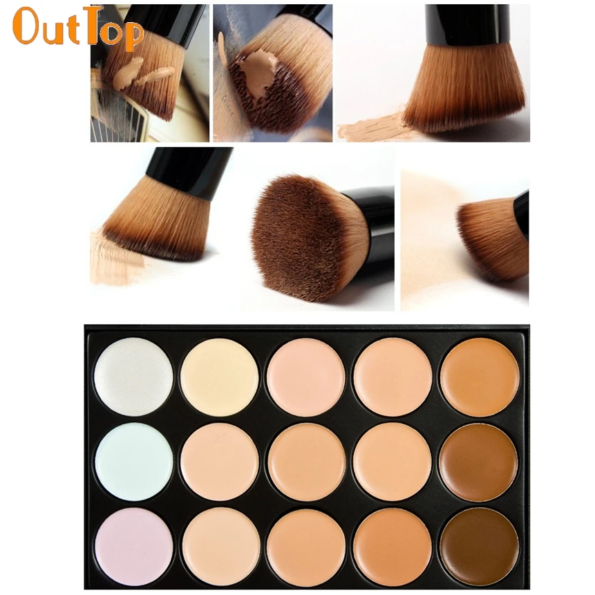 OutTop Love Beauty набор для макияжа 15 видов цветов макияж Палетка контуринга с