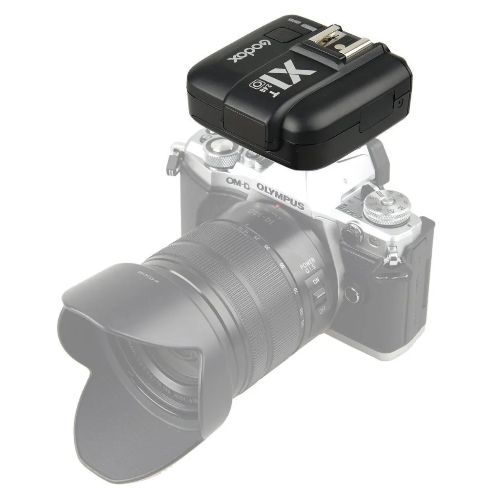 GODOX X1T X1T-O TTL Speedlite Trigger 1/8000s HSS 32 Channels 2.4G Wireless LCD Flash Trigger Transmitter for Olympus Panasonic
GODOX X1T X1T-O TTL Speedlite Trigger 1/8000s HSS 32 Channels 2.4G Wireless LCD Flash Trigger Transmitter for Olympus Panasonic